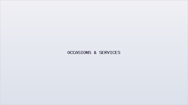 Occasions & Services