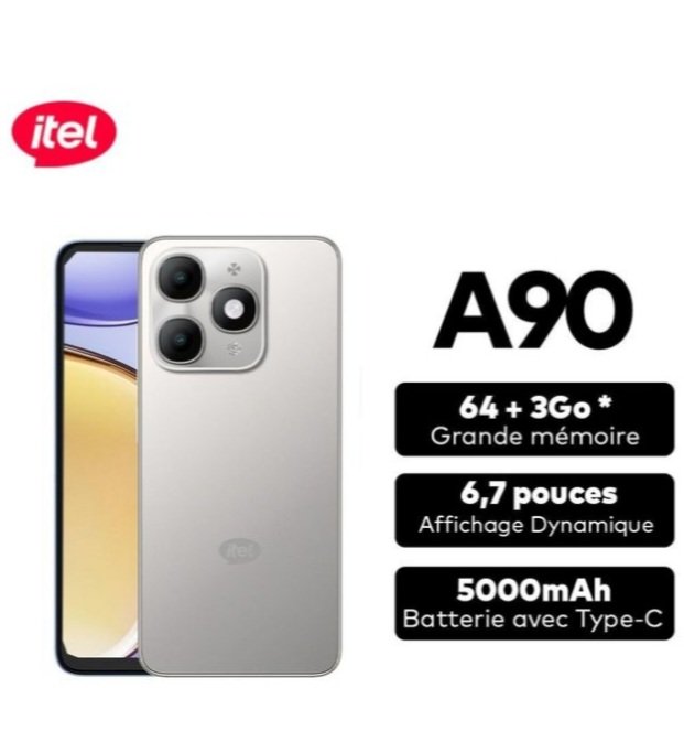 ITEL A90-64Go/3-Gris